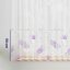 Kusová voálová záclona Levandule - Vyber rozměr záclony  ↕VxŠ ↔ (cm): 120x300