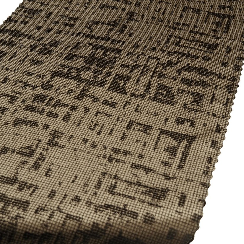 Ubrusy, ubrusové šály Yuno – hnědé - Vyber rozměr: 40x120