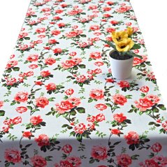 Ubrusová šála v metráži Viola - červená