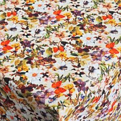 Teflonový ubrus tisk Motýli zahrada