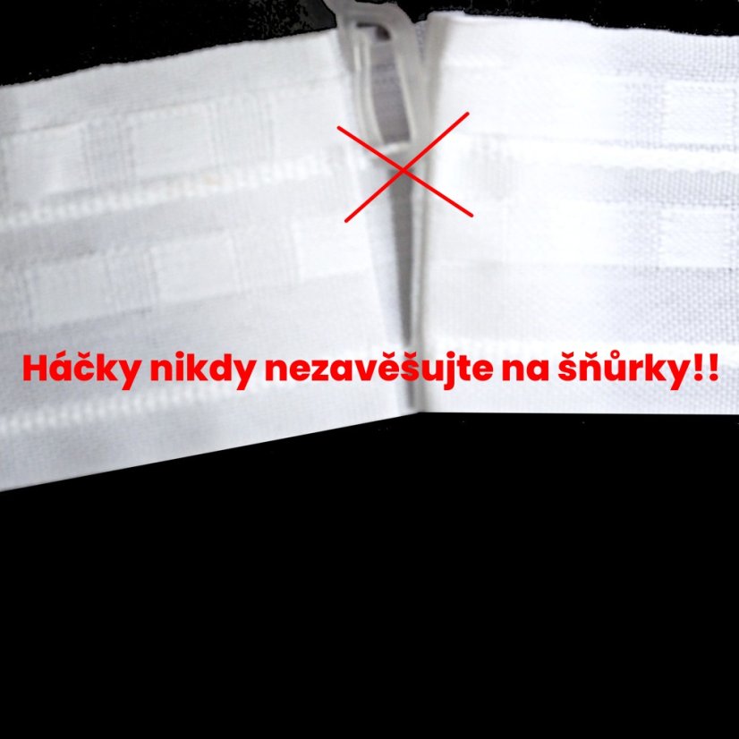Řasící stuha U3