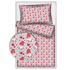 Povlečení hladká bavlna LUX - Skřítci