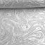 Dekorační látka Chose - tm. šedá - Šíře materiálu (cm): 145, Vyberte šití: obšití okrajů a našití stužky
