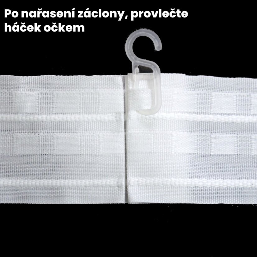 Řasící stuha U3