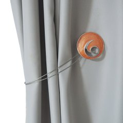Magnetická spona na závěsy - Šarlot - oranžová
