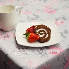 Teflonový ubrus tisk Sweet Rose