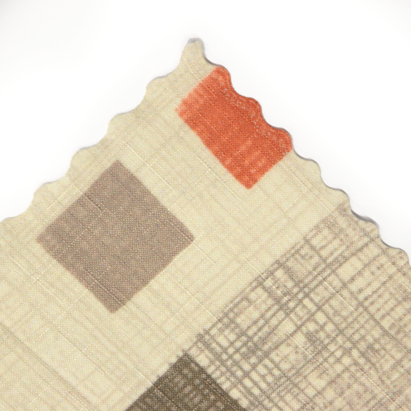 Teflonový ubrus tisk Manila - krémová - Vyber rozmer: 75x75