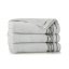 Luxusní ručník, osuška Grafik - sv. šedá - Rozměr ručníku: 30x50