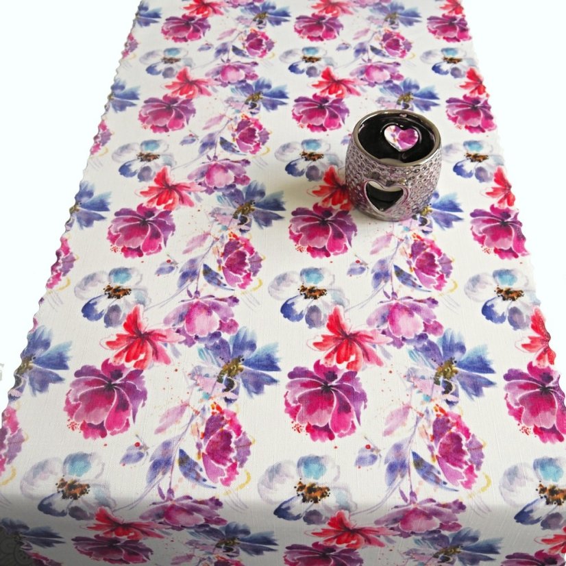 Ubrusová šála v metráži Paloma - Šíře materiálu ↔ (cm): 38, Vyber okraje: pouze střih