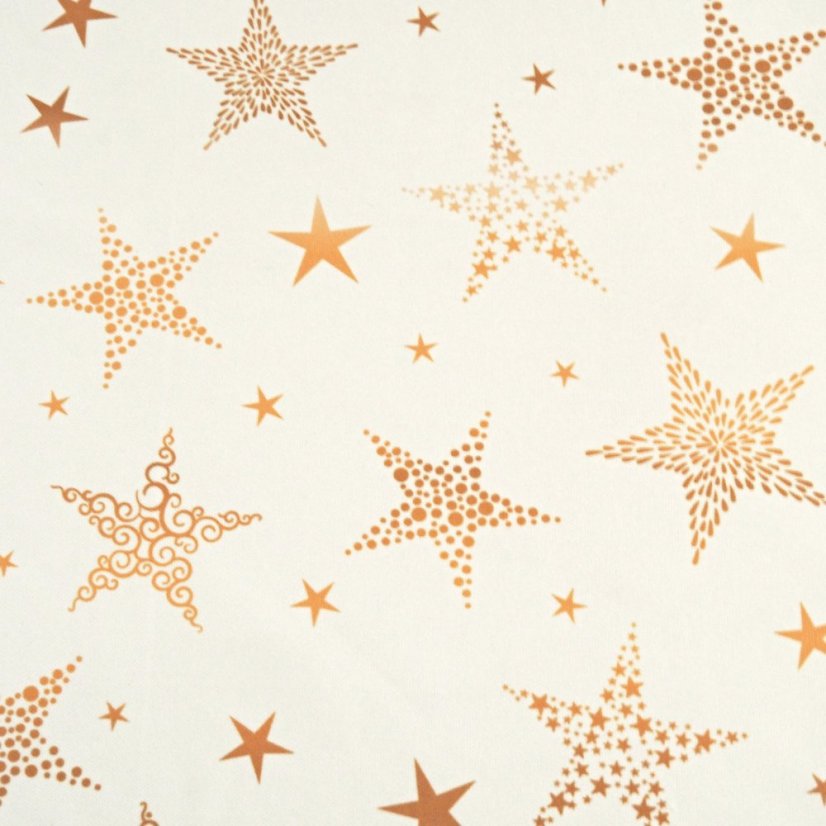 Vánoční dekorační látka SOFT 25269-101 - Šíře materiálu ↔ (cm): 150, Vyber šití: bez obšití