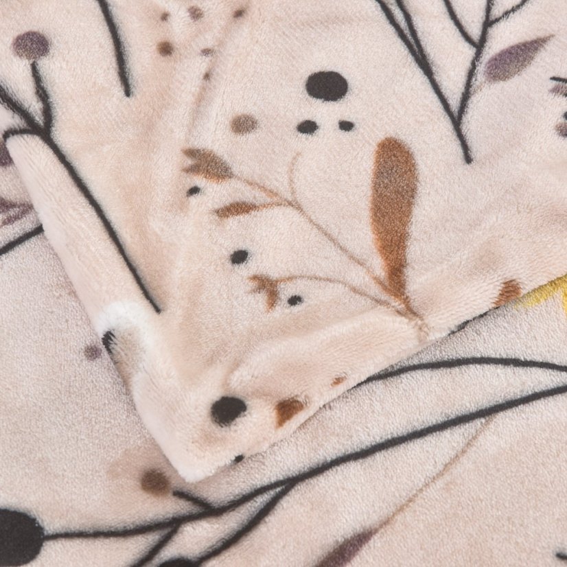 Povlečení mikroflanel Vanesa - Rozměr povlečení: 140x200+70x90