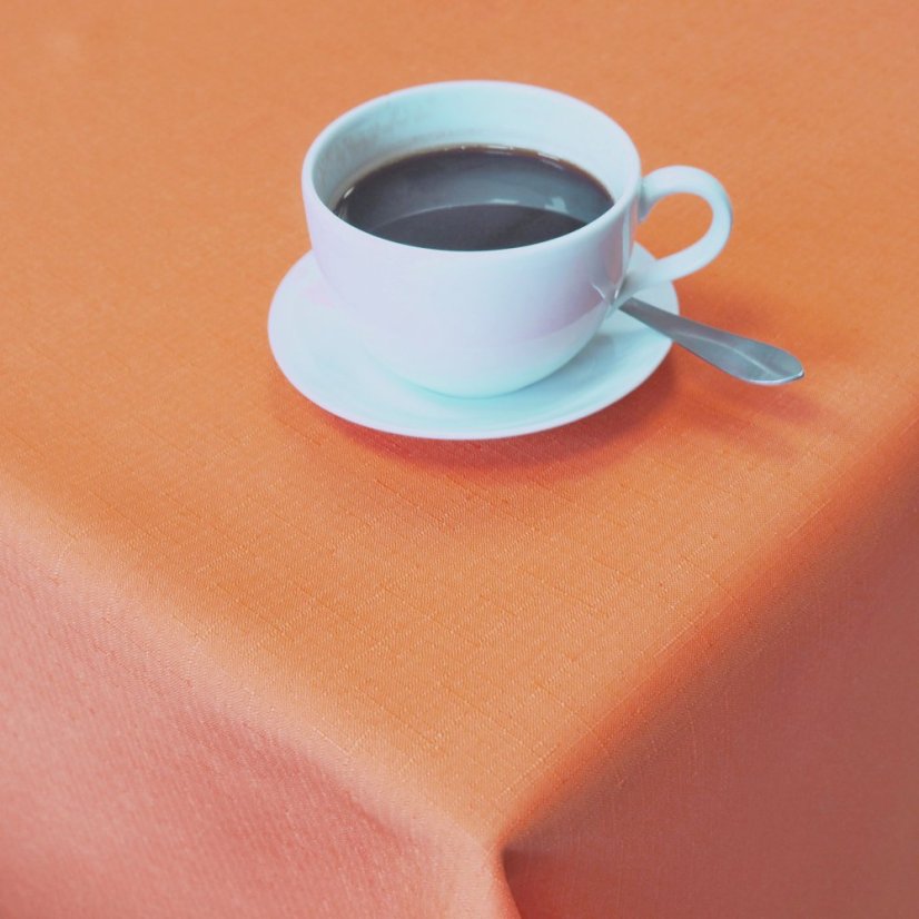 Teflonový ubrus 3134 sv. oranžová STANDARD