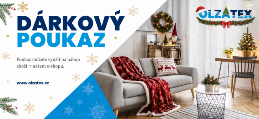 Dárkový poukaz - Hodnota poukazu: 500 Kč, Vzor: Standardní