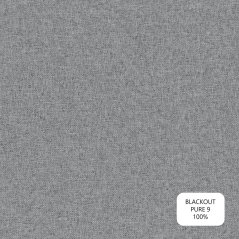Dekorační látka Blackout Pure šedá - 280 cm
