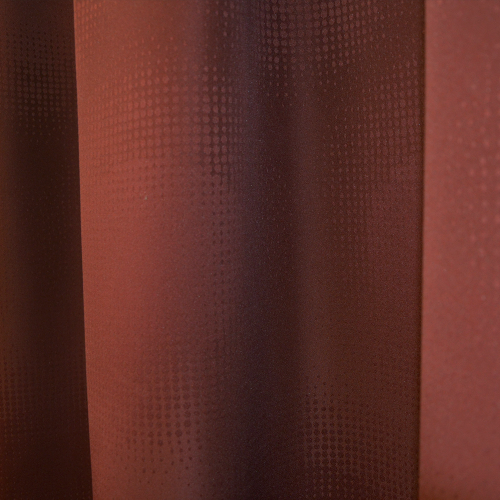 Dekorační látka Pany bordo 150 - Šíře materiálu (cm): 150, Vyberte šití: obšití okrajů a našití stužky