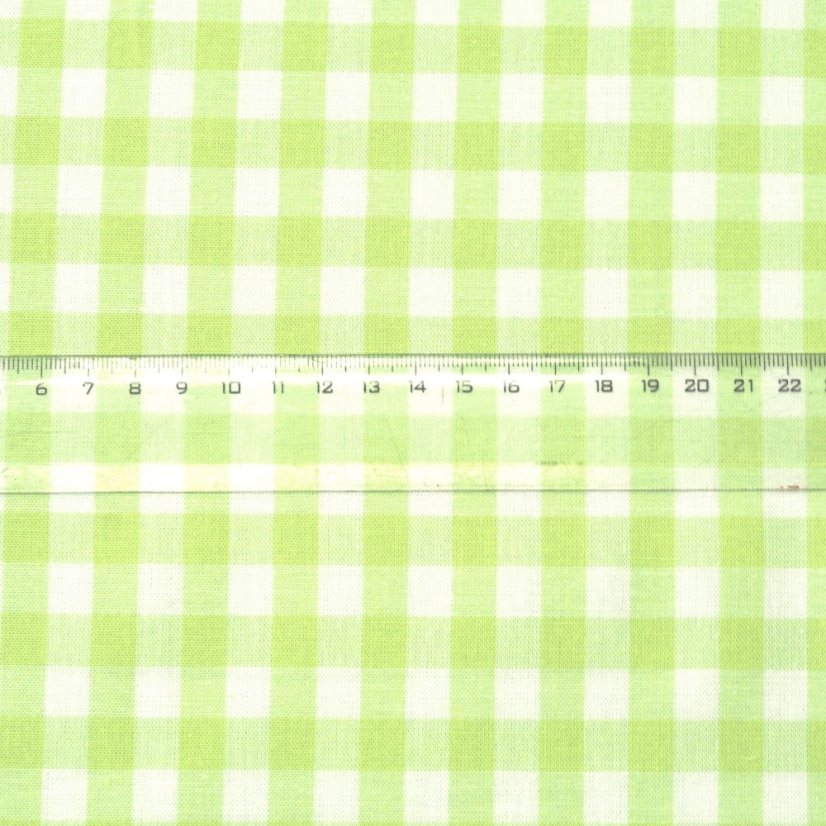 Voálový set s kanýrem Kanafas - Vyber rozměr záclony  ↕VxŠ ↔ (cm): 2x 150x150 cm + kanýr 40x300 cm, Vzor kanafasu: Jarně zelená - 1cm