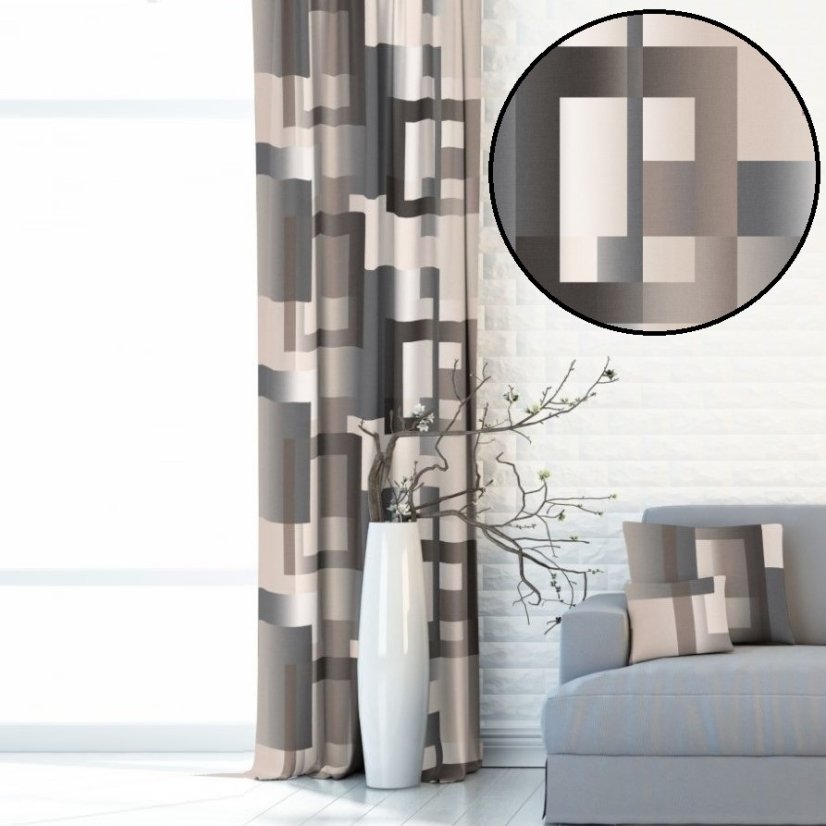 Dekorační látka SOFT 400422-005 - Šírka materiálu ↔ (cm): 150, Vyber šitie: bez obšití