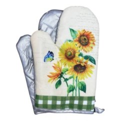 Sada teflonových chňapek Slunečnice s kárem