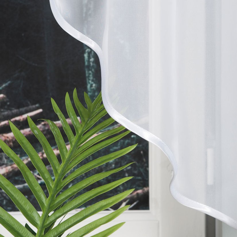 Voálová záclona Arabela - Vyber rozměr záclony  ↕VxŠ ↔ (cm): 150x300