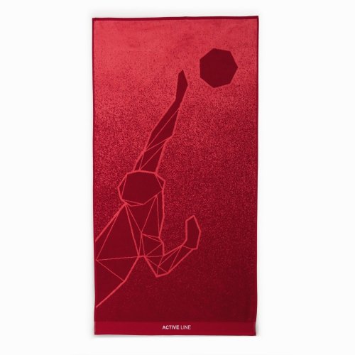 Ručník, osuška Active3 - vínová - Rozměr ručníku: 70x140