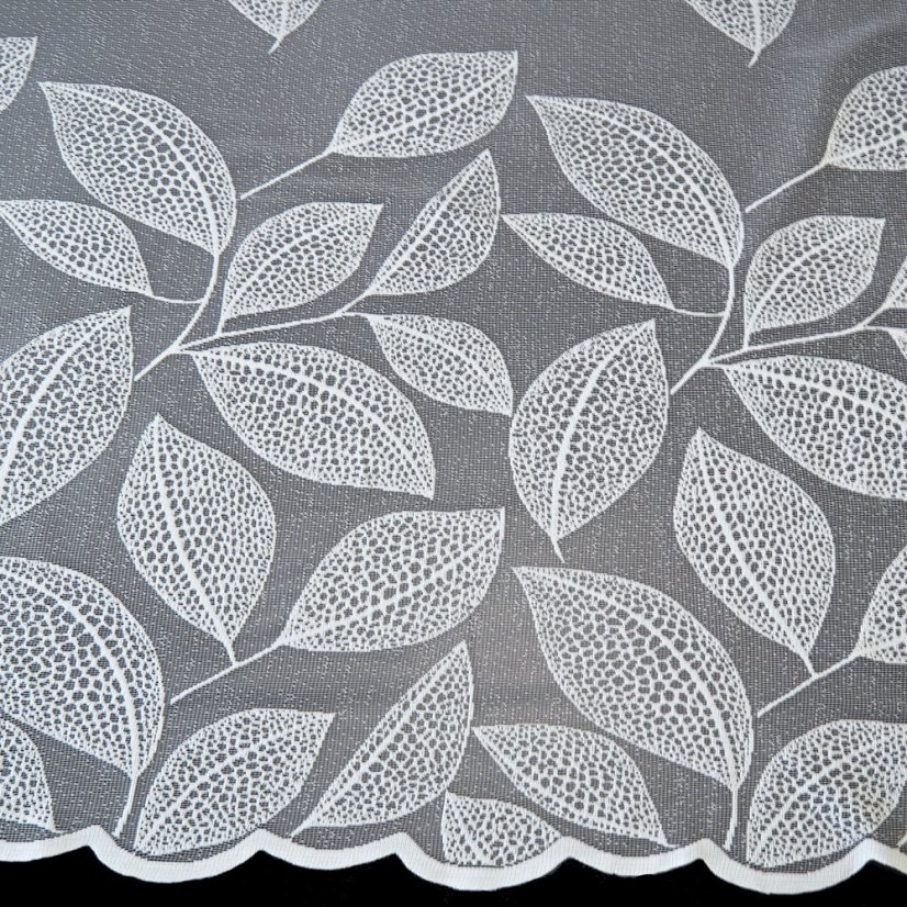 Záclona Listana - Vyber výšku ↕ (cm): 160, Vyber šitie: bez obšití