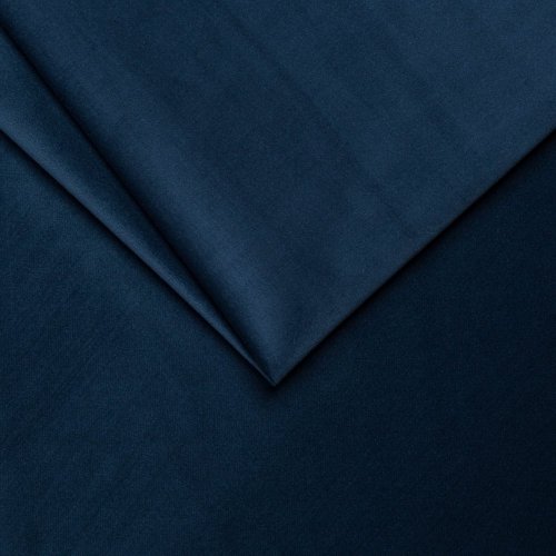 Dekorační látka Velluto 11 - tm. modrá - Šíře materiálu (cm): 150, Vyberte šití: bez obšití