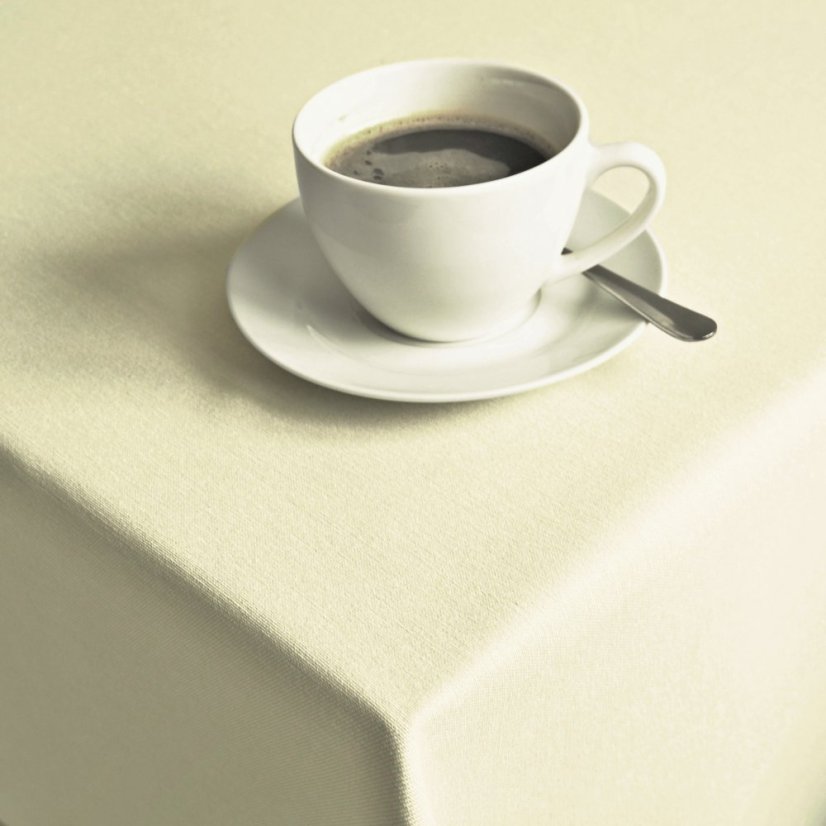 Teflonový ubrus Atena – smetanový - Vyber rozmer: 75x75