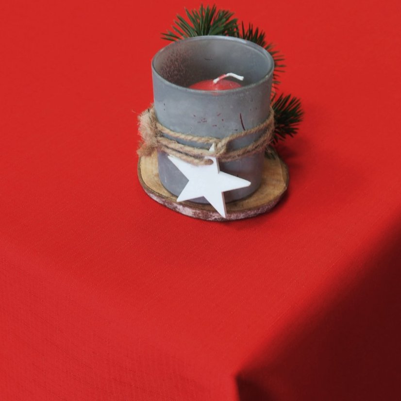 Teflonový ubrus 399 červená STANDARD