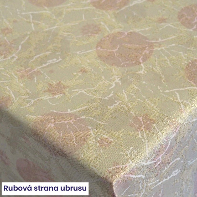 Vánoční ubrusy - Baňky - Vyber rozměr: 75x75