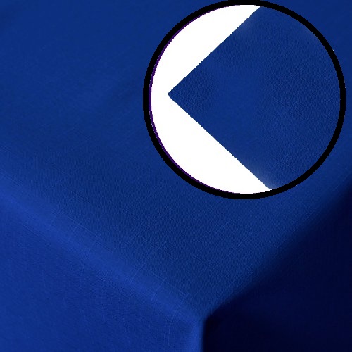 Teflonový ubrus 3002 tm.modrá STANDARD - obšitý - Vyber rozměr: 75x75