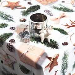 Vánoční ubrusy a běhouny SOFT