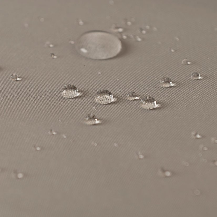 Voděodolná venkovní látka Moana - šedo/béžová - Šíře materiálu ↔ (cm): 150