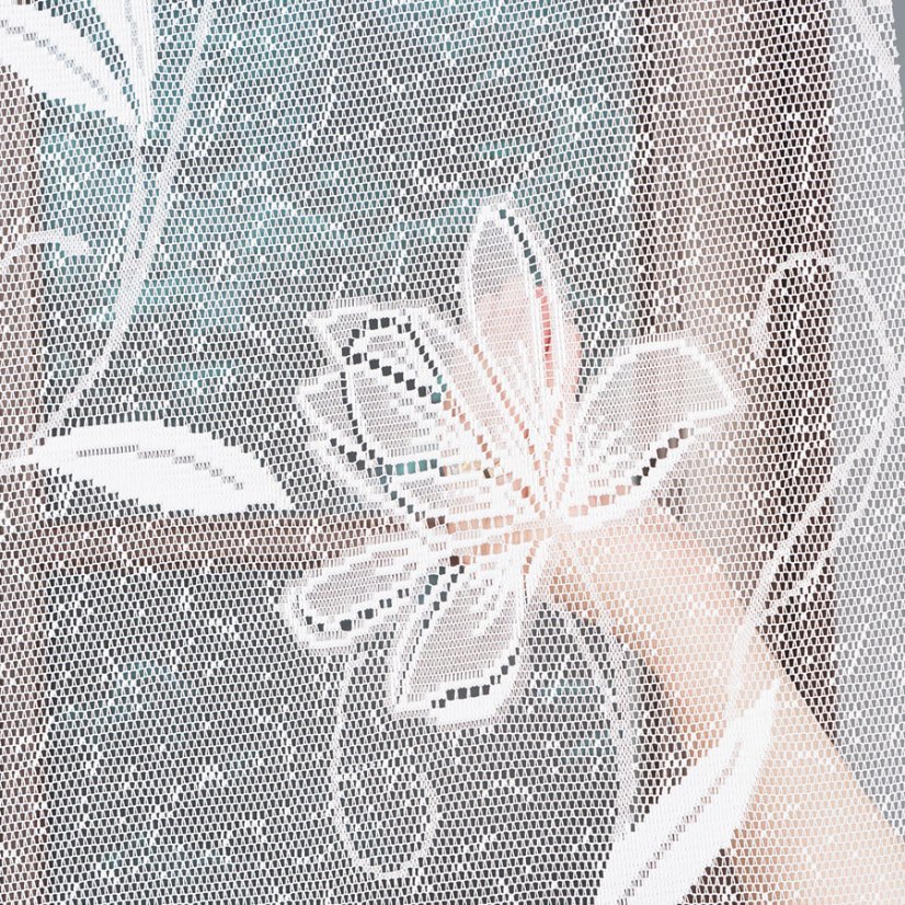 Kusová záclona Naty - Vyber rozmer záclony ↕VxŠ ↔ (cm): 155x300