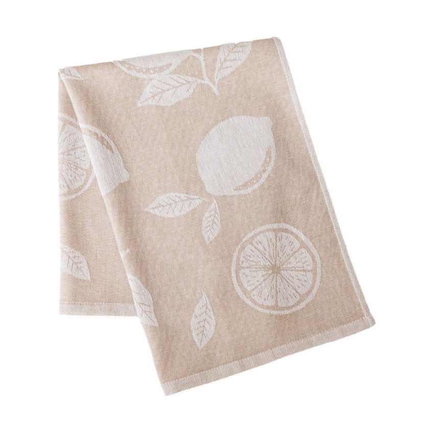 Utěrka Citróny - béžová