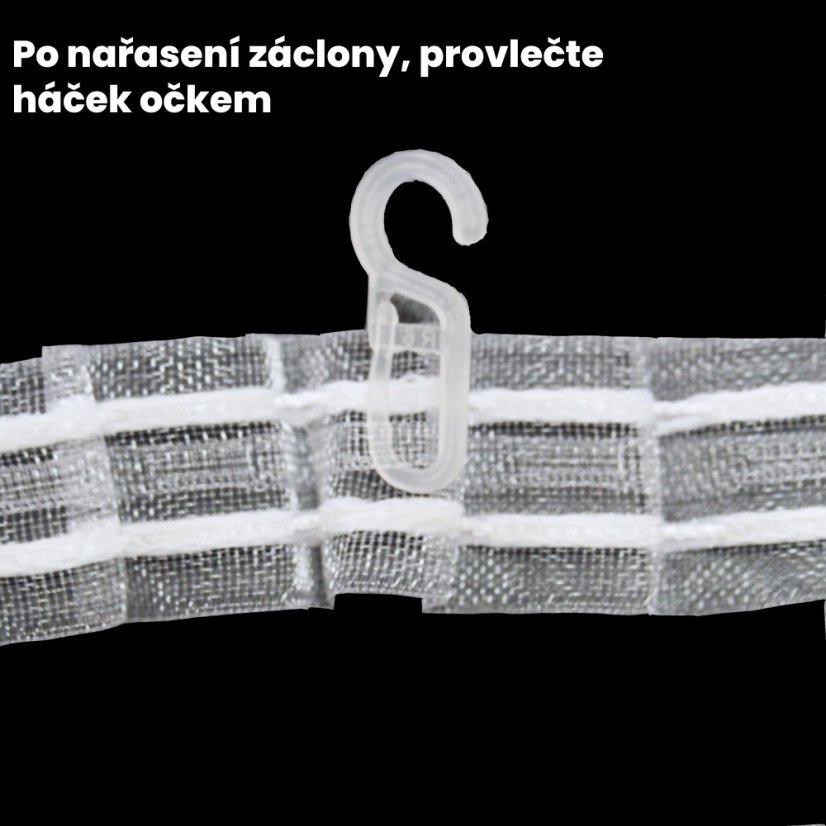 Řasící stuha tužková F5-Z