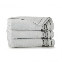 Luxusní ručník, osuška Grafik - sv. šedá