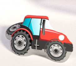 Dětský polštářek Traktor