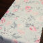 Ubrusová šála v metráži Sweet Rose - Šíře materiálu (cm): 38, Vyberte okraje: pouze střih