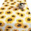 Teflonový ubrus tisk Slunečnice - Rozměr ubrusu: 75x75