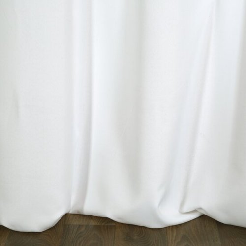 Kusový závěs s očky Rita - bílý - Vyber rozměr závěsu VxŠ: 250 x 140 cm