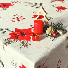 Vianočné obrusy - Štedrovečerné kvety