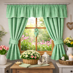 Kanafasový závěsový set