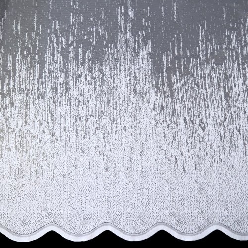 Záclona Perla - Vyber výšku (cm): 110, Vyberte šití: bez obšití