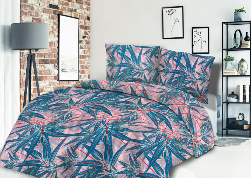 Povlečení bavlněný satén Germa - Rozměr povlečení: 140x200+70x90