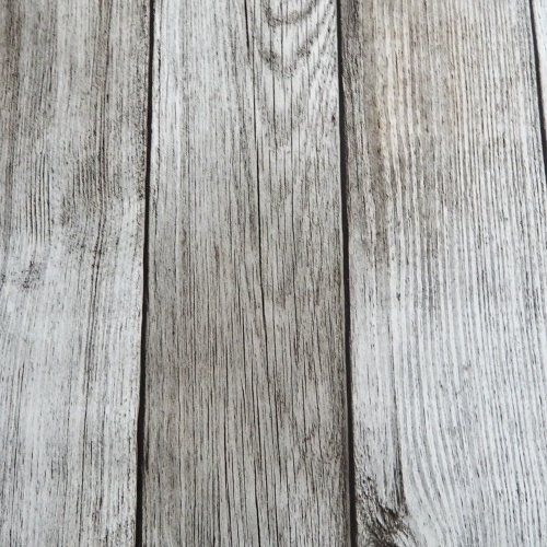 PVC ubrusovina - Dřevěná prkna - šedá