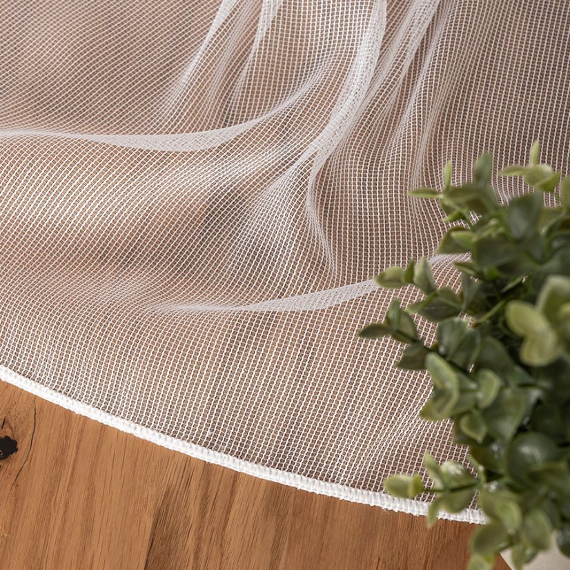 Kusová záclona Miranda s olůvkem - Vyber rozměr záclony  ↕VxŠ ↔ (cm): 140x250