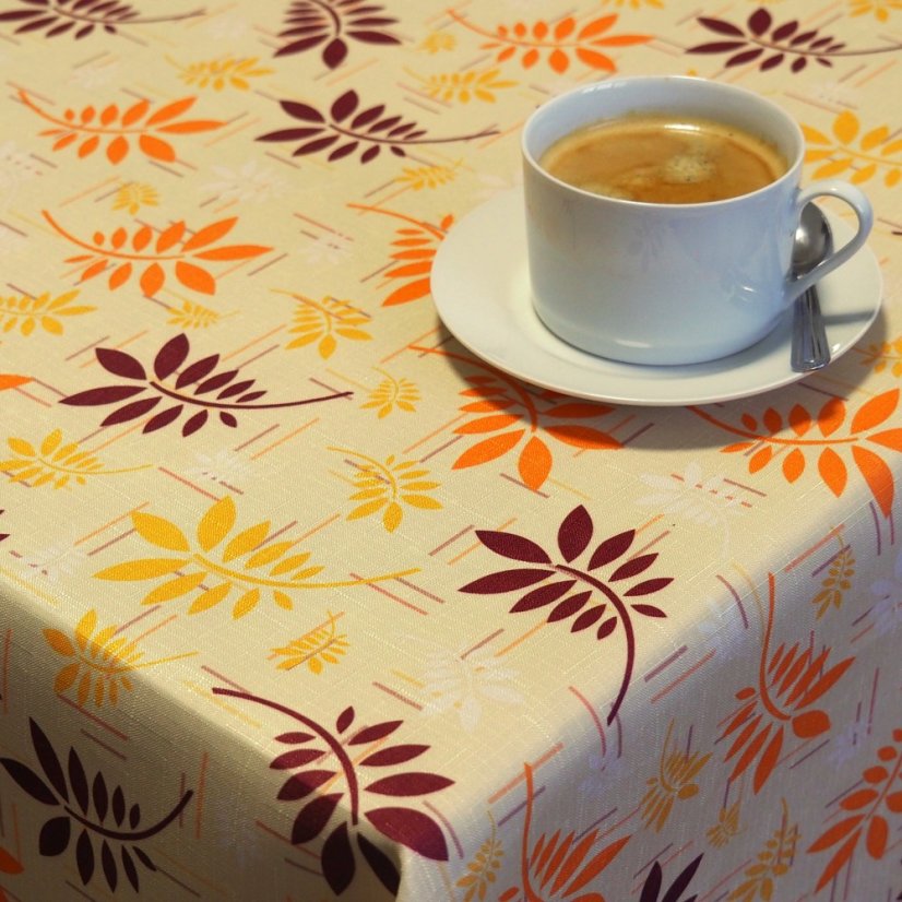 Teflonový ubrus tisk Gaja - Vyber rozměr: 75x75