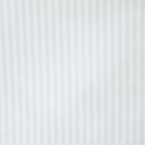 Povlečení saténový damašek s knoflíky - proužek 2mm - bílé - Rozměr povlečení: 140x200+70x90