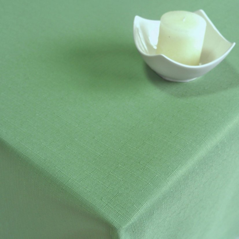 Teflonový ubrus 3022 olivově zelená STANDARD