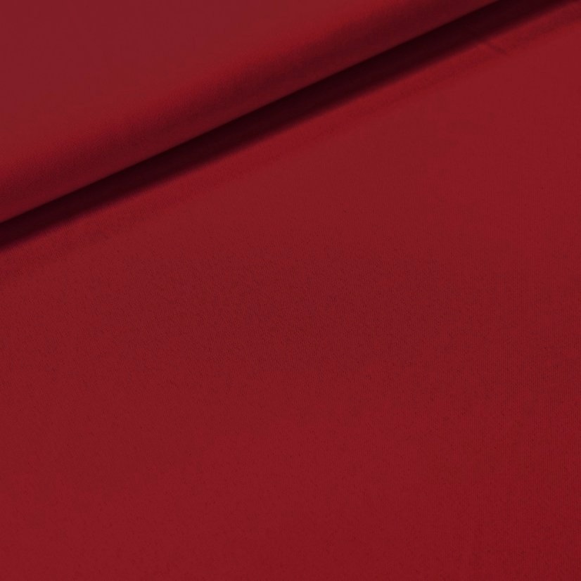 Dekorační látka Rongo - červená - Šíře materiálu ↔ (cm): 150, Vyber šití: bez obšití